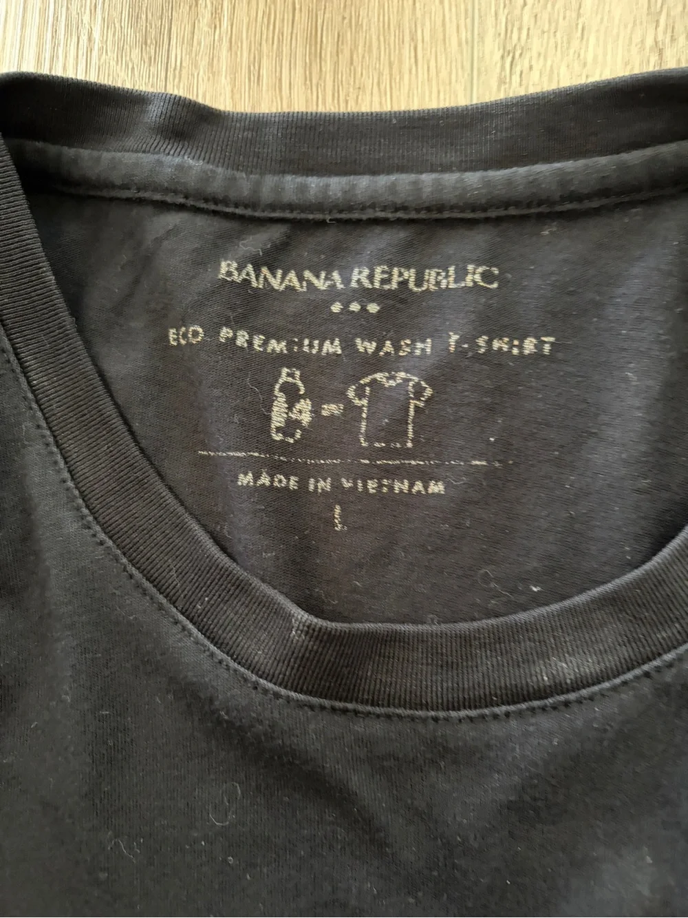 Banana Republic Men's Black Short Sleeve Crew Tee